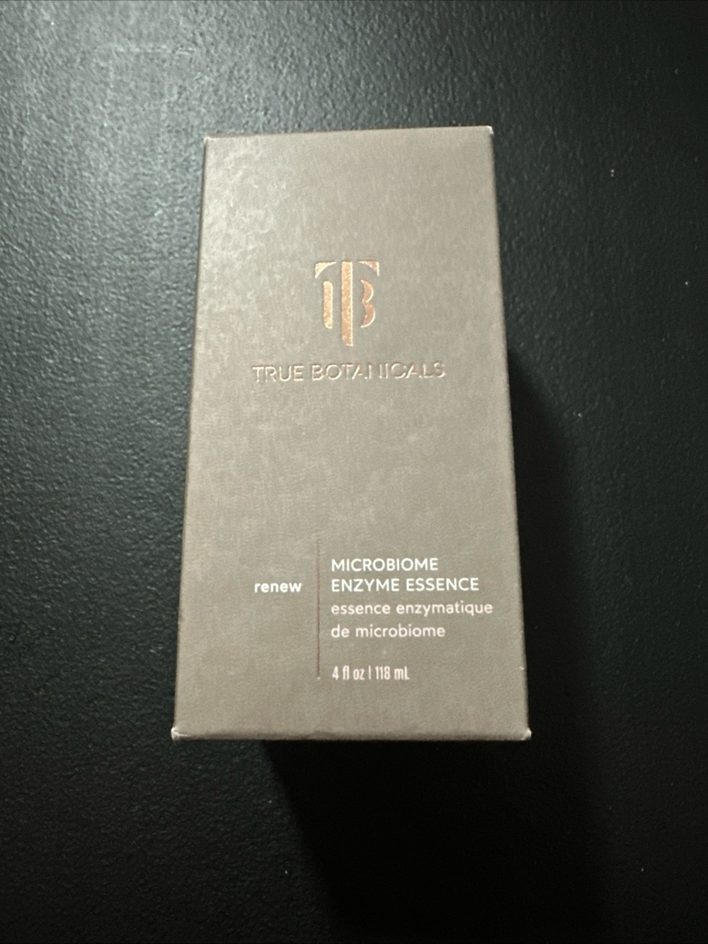 True Botanicals Microbiome Enzyme Essence — Cream Packaging